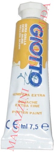 GIOTTO TEMPERA TUBO ML 7,5 GIALLO OCRA